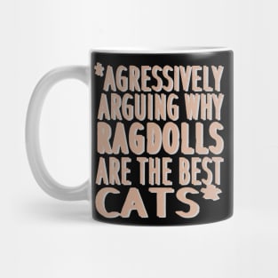 Cat puss mom cat hair gift ragdoll Mug